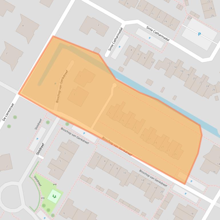 Kaart van postcodegebied 4797EE.