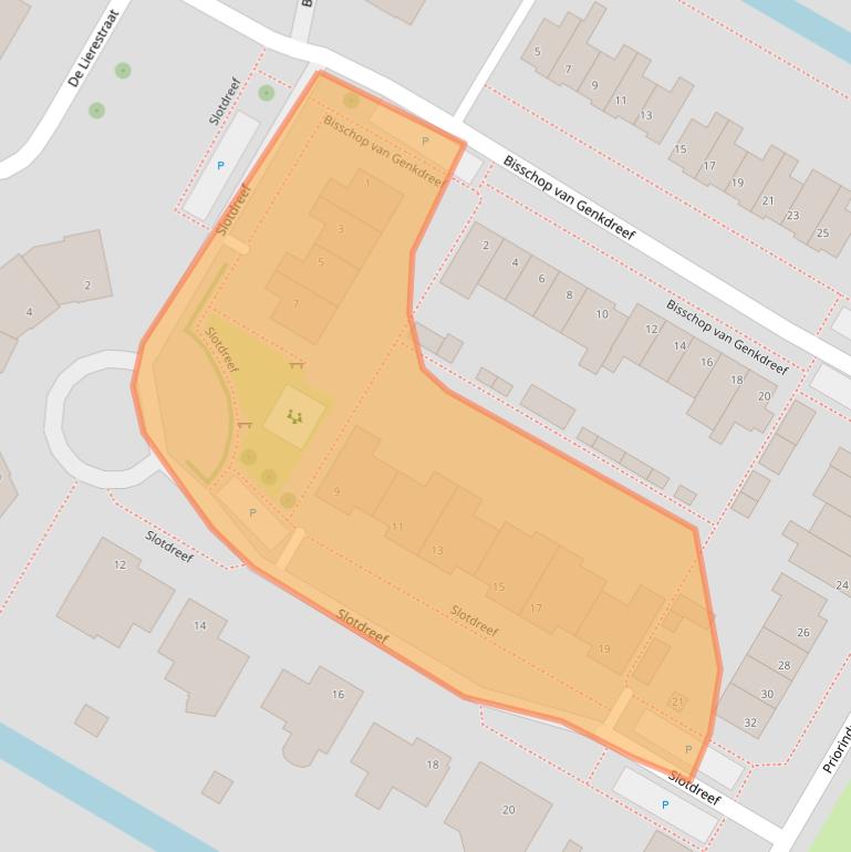 Kaart van postcodegebied 4797EH.