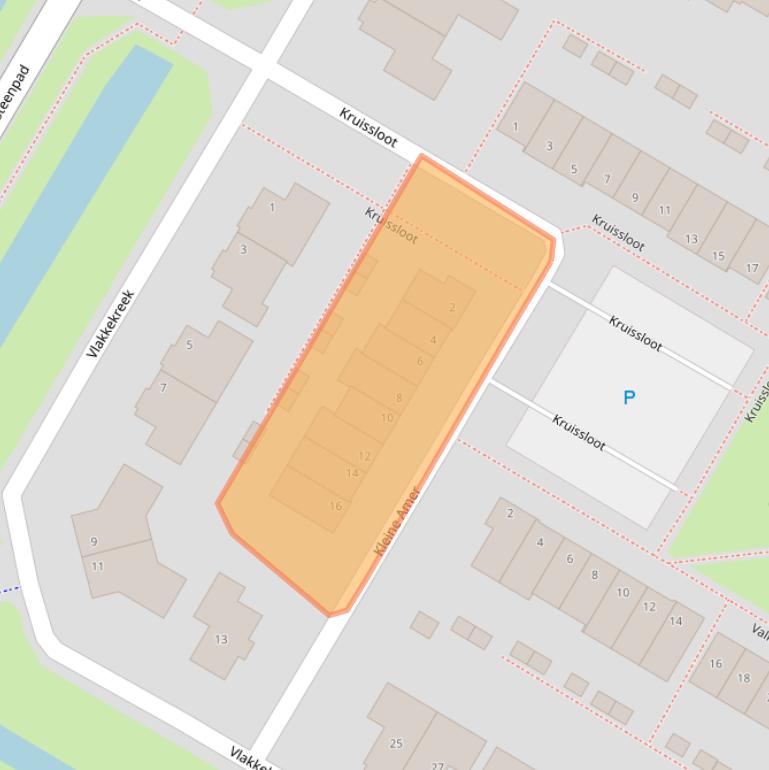 Kaart van postcodegebied 4797EW.