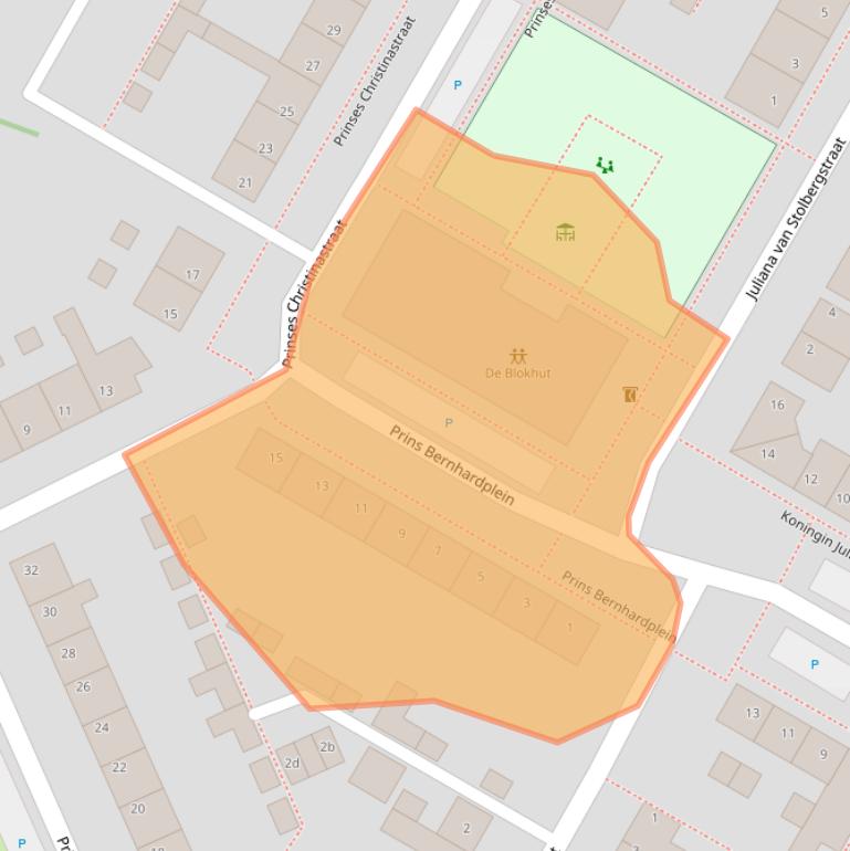 Kaart van postcodegebied 4797HT.
