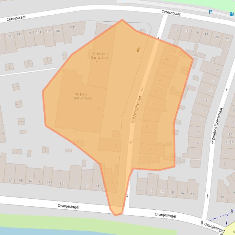 Kaart van postcodegebied 4811CL.