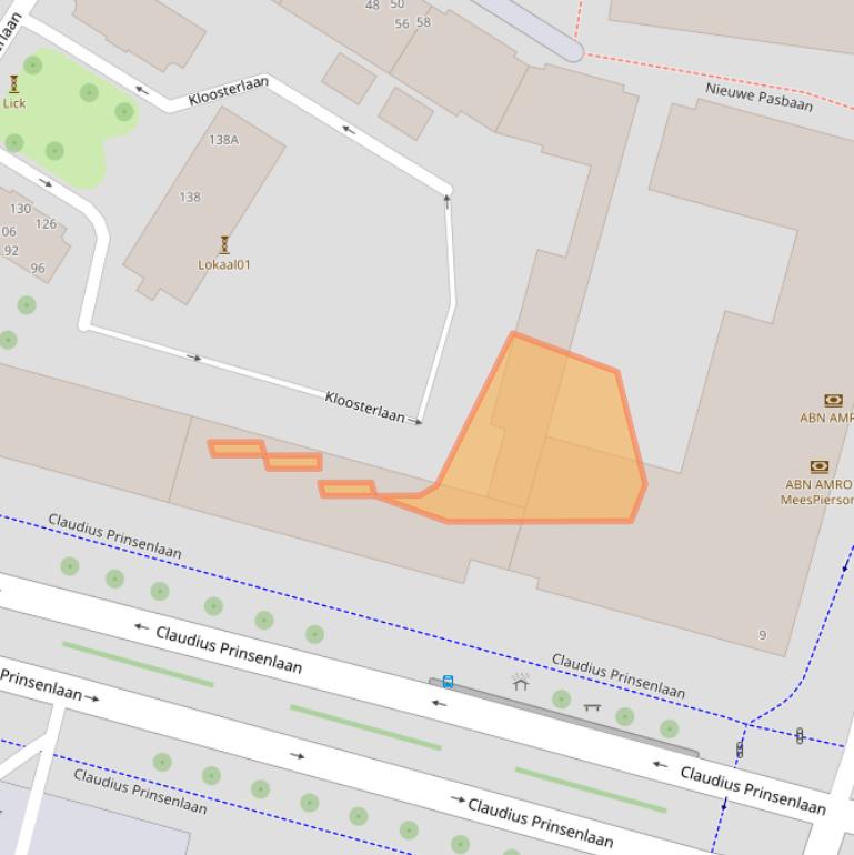 Kaart van postcodegebied 4811EB.