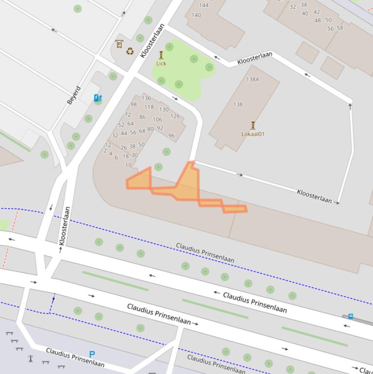 Kaart van postcodegebied 4811EC.
