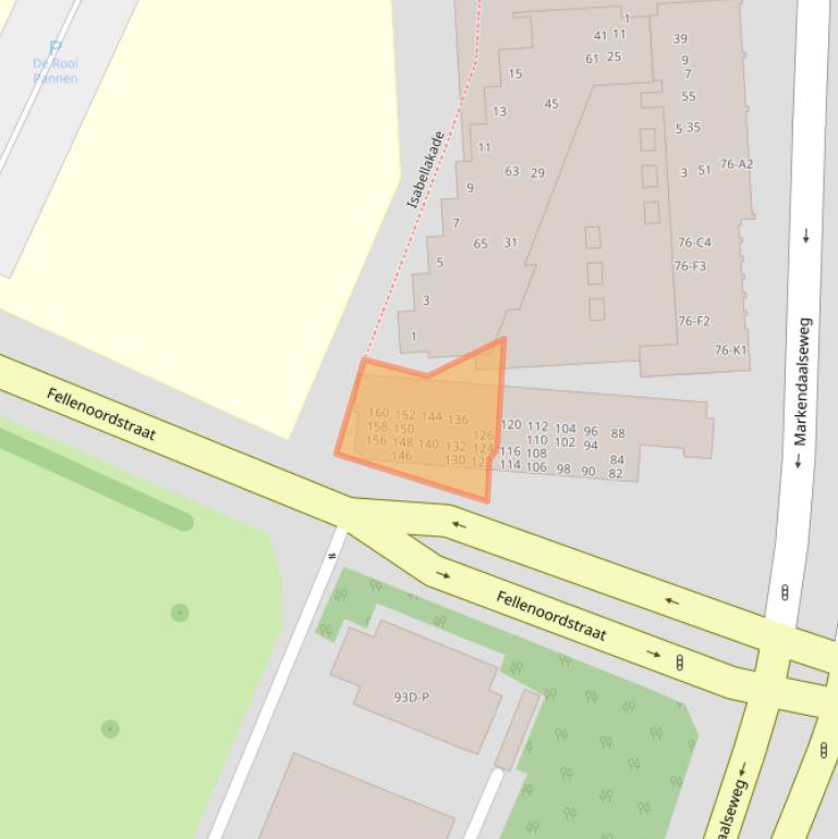 Kaart van postcodegebied 4811KG.