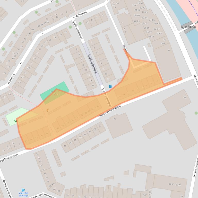 Kaart van postcodegebied 4811LB.