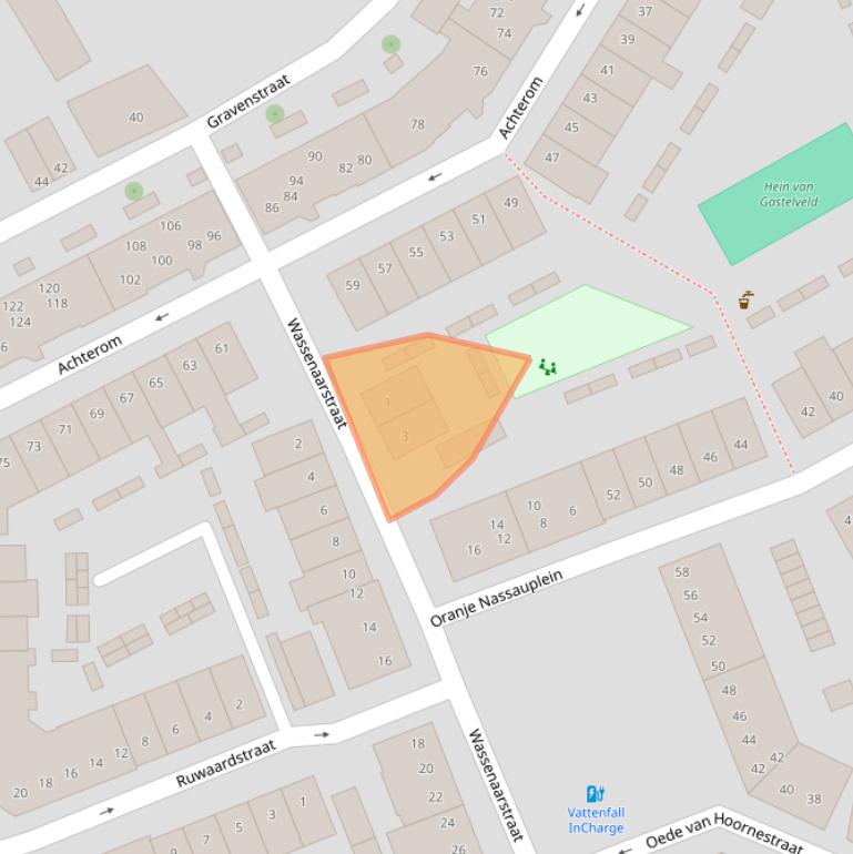 Kaart van postcodegebied 4811LG.