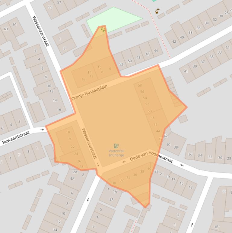 Kaart van postcodegebied 4811LK.