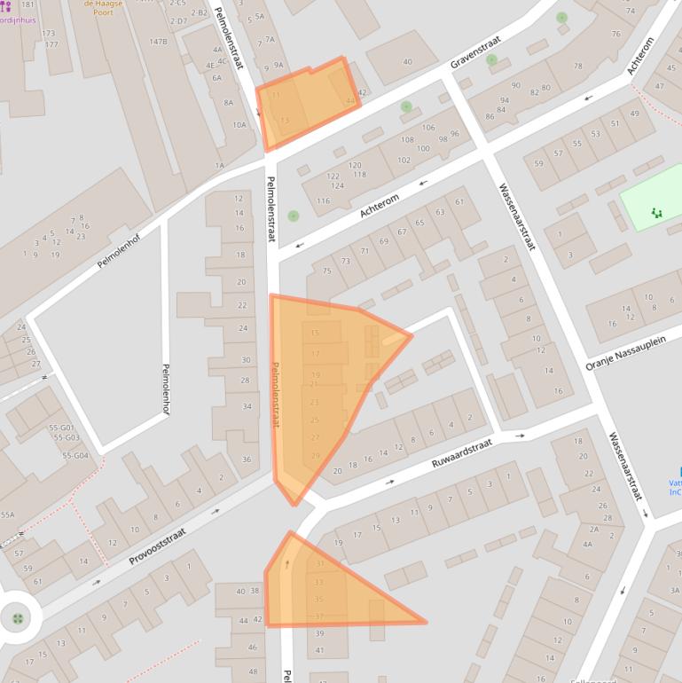 Kaart van postcodegebied 4811LR.