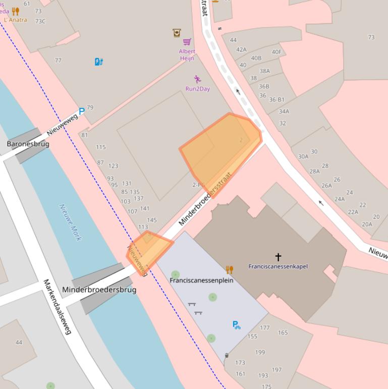 Kaart van postcodegebied 4811LX.