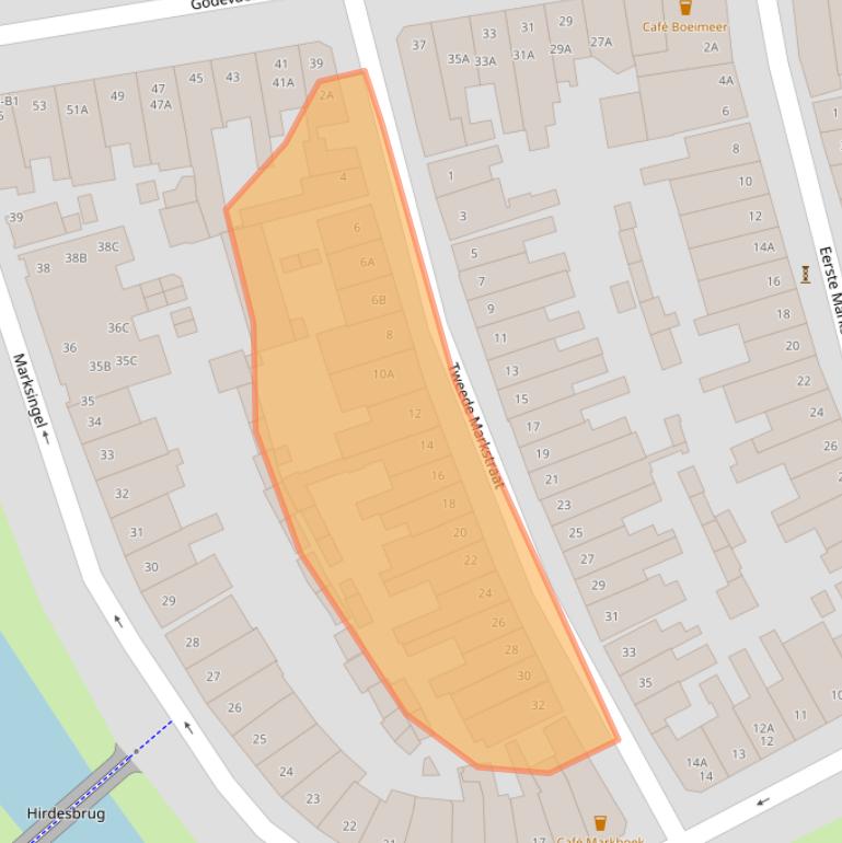 Kaart van postcodegebied 4811PC.