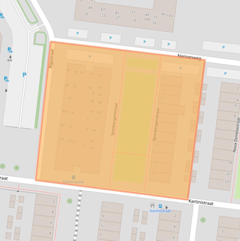 Kaart van postcodegebied 4812CK.