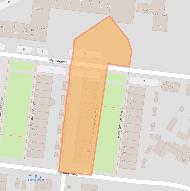 Kaart van postcodegebied 4812CM.