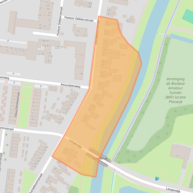 Kaart van postcodegebied 4812ED.