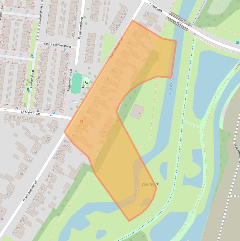 Kaart van postcodegebied 4812EE.