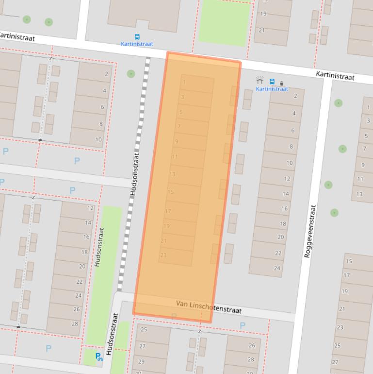Kaart van postcodegebied 4812HA.