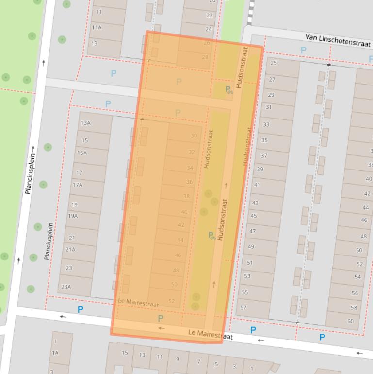 Kaart van postcodegebied 4812HD.