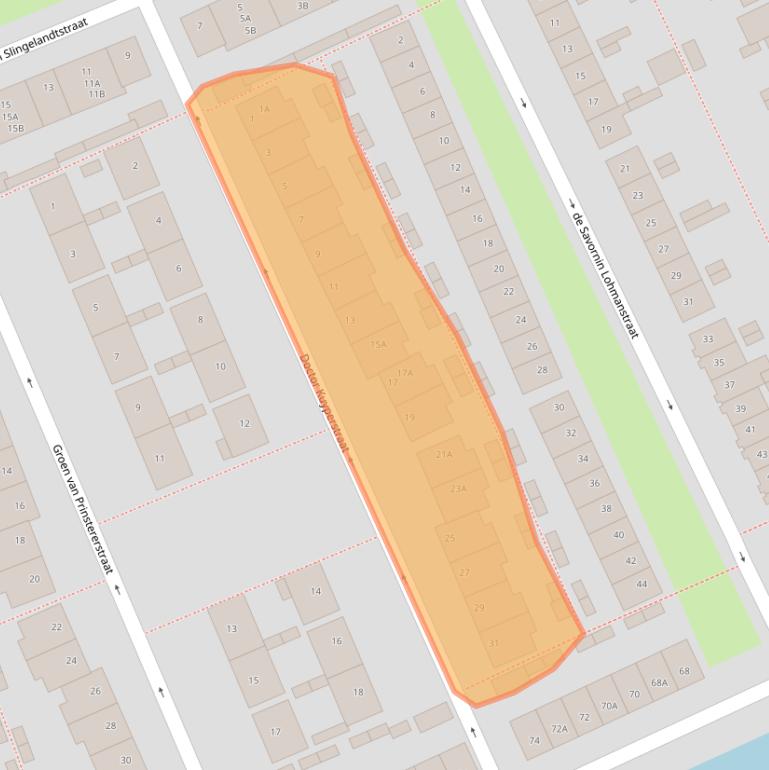 Kaart van postcodegebied 4812KK.