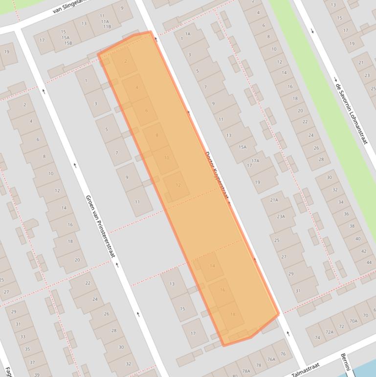 Kaart van postcodegebied 4812KL.