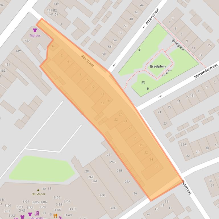 Kaart van postcodegebied 4812VG.