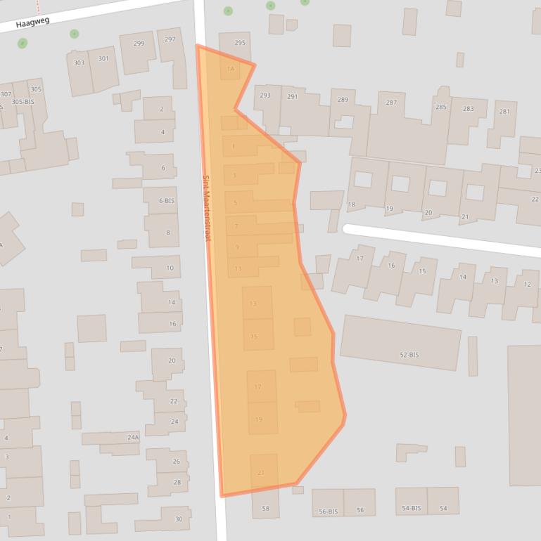 Kaart van postcodegebied 4813GD.