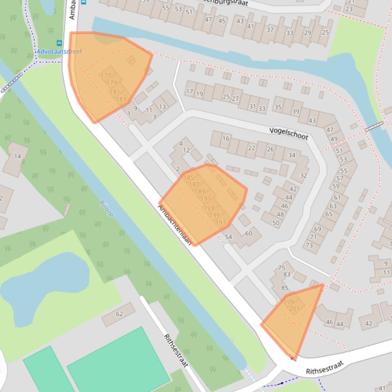 Kaart van postcodegebied 4813HJ.