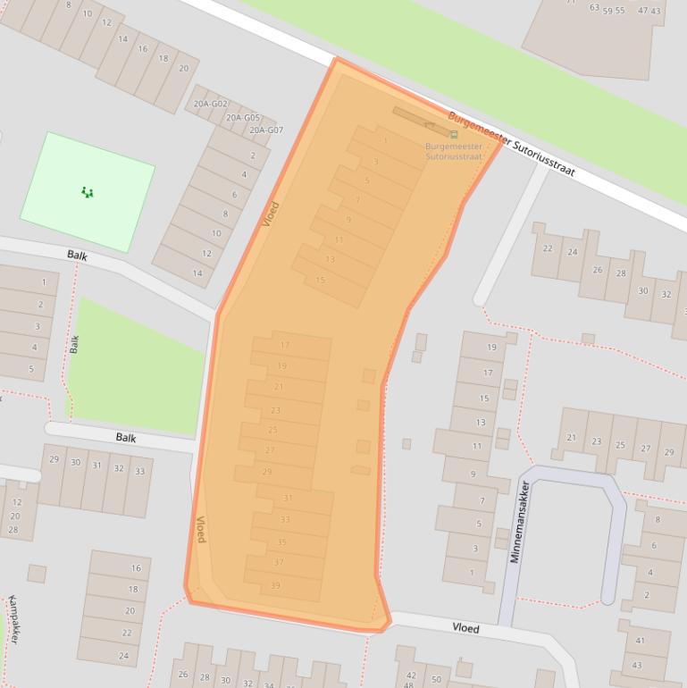 Kaart van postcodegebied 4813PA.