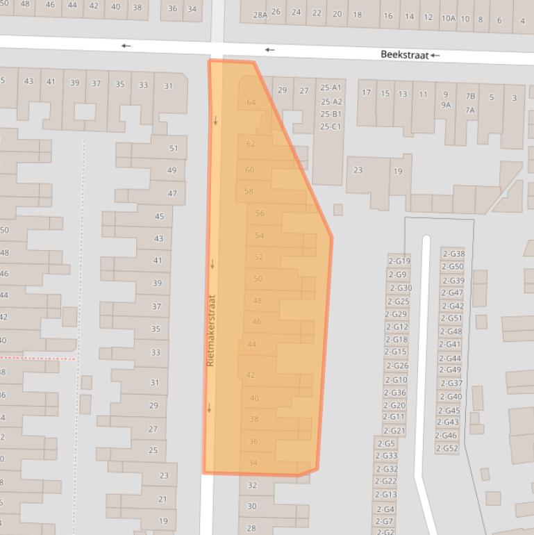 Kaart van postcodegebied 4814BR.