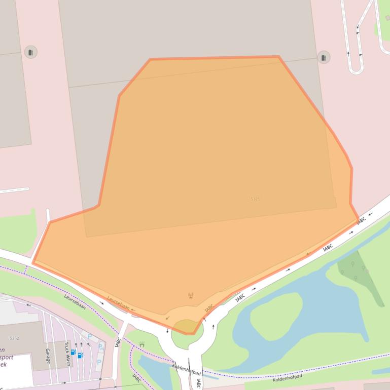 Kaart van postcodegebied 4814RB.