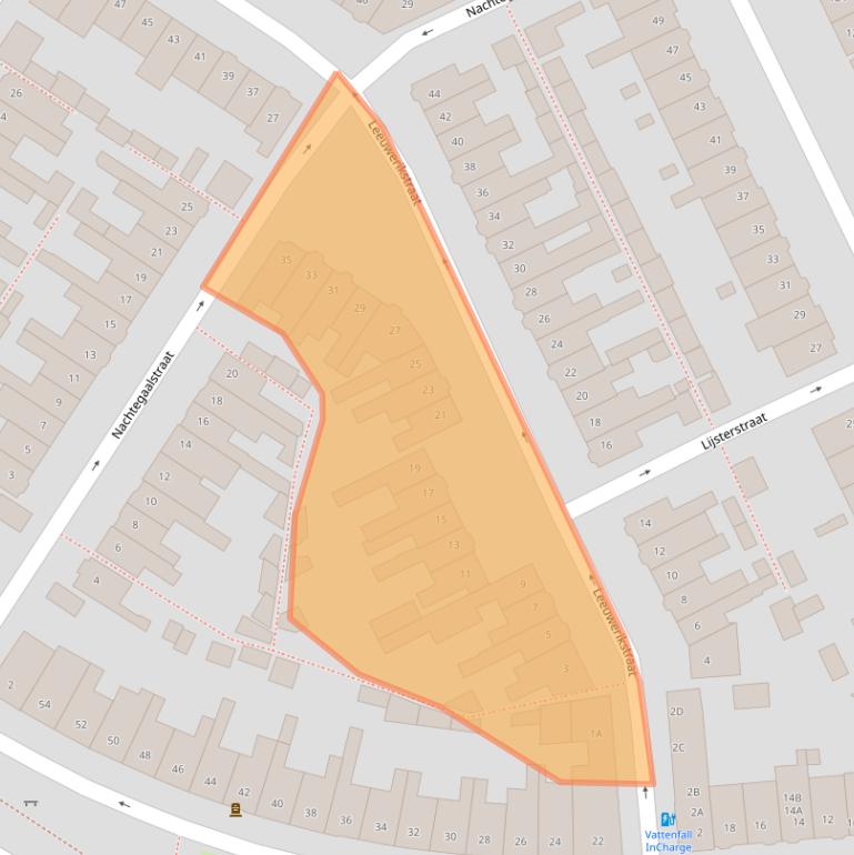 Kaart van postcodegebied 4815CR.