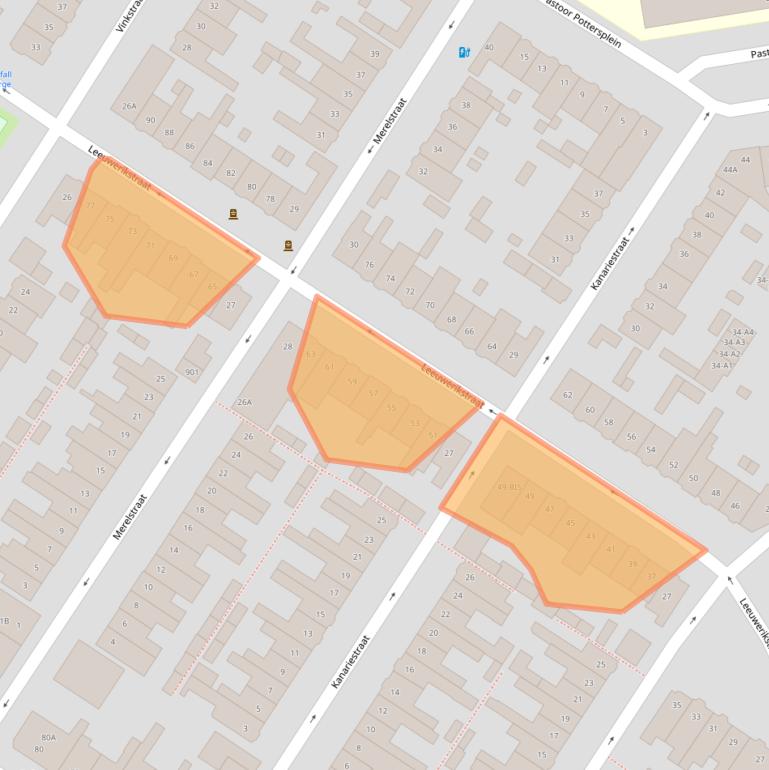 Kaart van postcodegebied 4815CS.