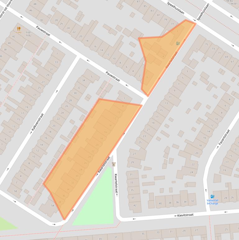 Kaart van postcodegebied 4815GH.