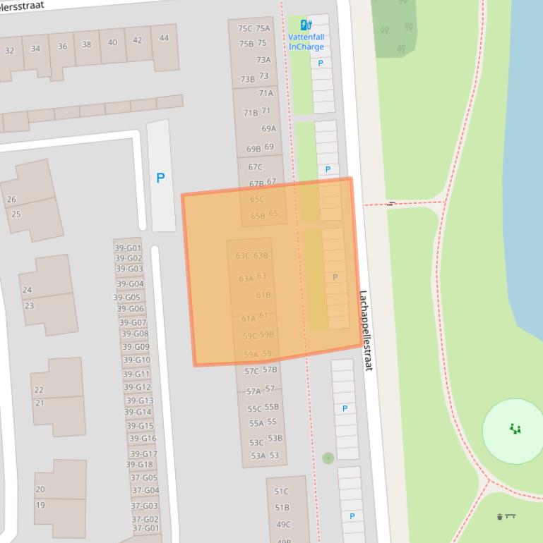 Kaart van postcodegebied 4816AK.