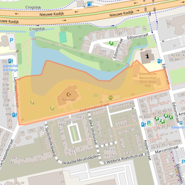 Kaart van postcodegebied 4816BB.