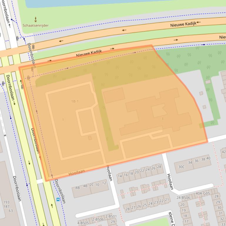 Kaart van postcodegebied 4816EM.