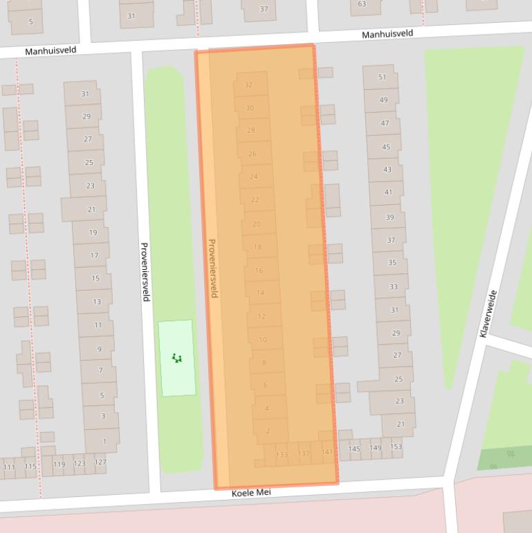 Kaart van postcodegebied 4816JS.