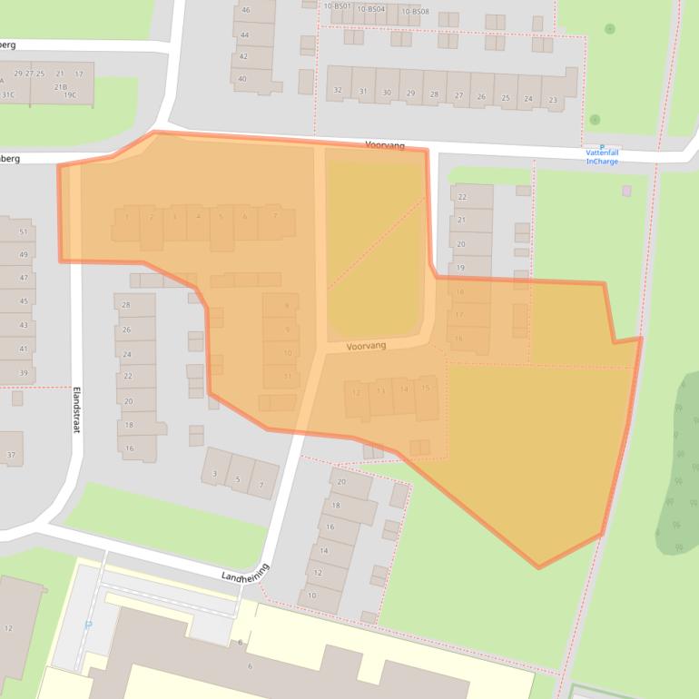 Kaart van postcodegebied 4817DE.