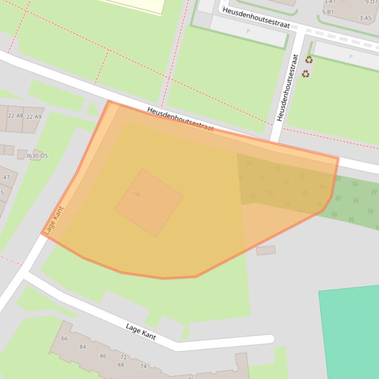 Kaart van postcodegebied 4817GL.