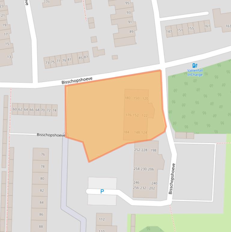 Kaart van postcodegebied 4817PX.