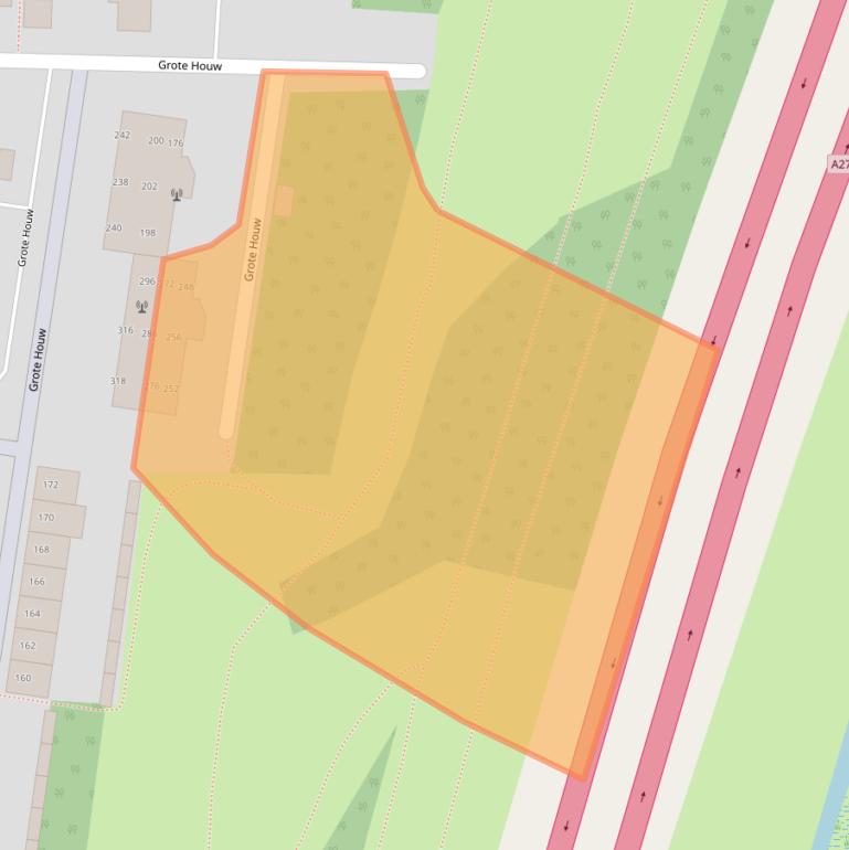 Kaart van postcodegebied 4817RM.