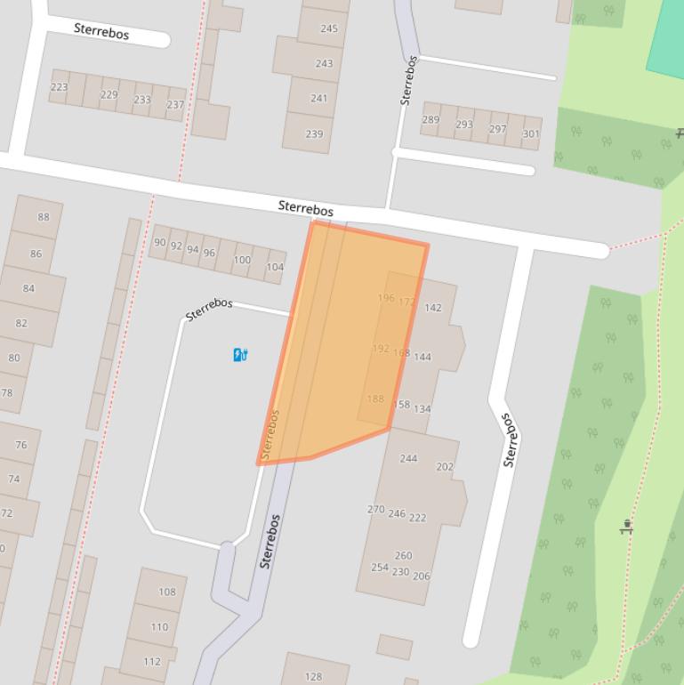 Kaart van postcodegebied 4817SL.