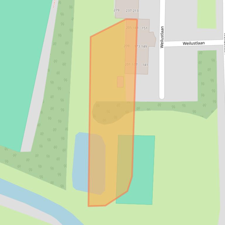 Kaart van postcodegebied 4817TD.