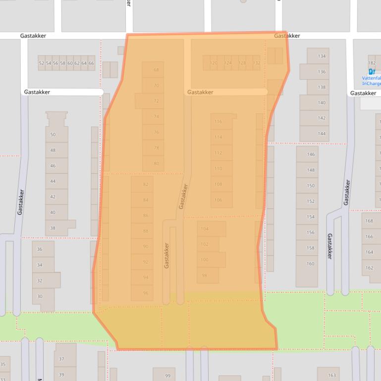 Kaart van postcodegebied 4817XD.