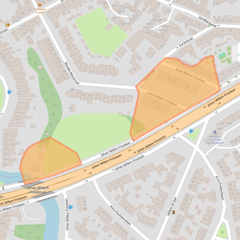 Kaart van postcodegebied 4818LH.
