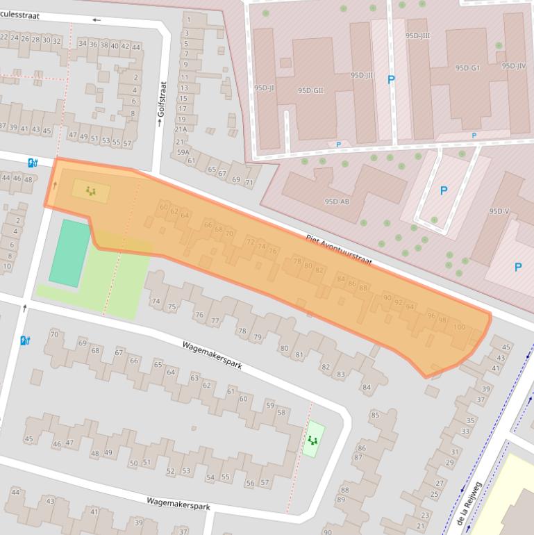 Kaart van postcodegebied 4818TH.