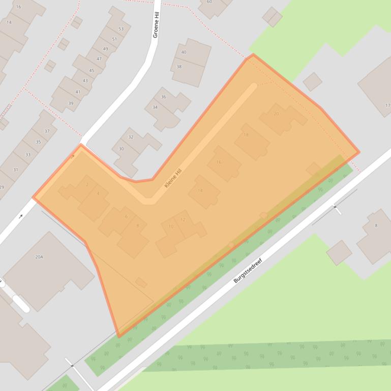 Kaart van postcodegebied 4822AE.