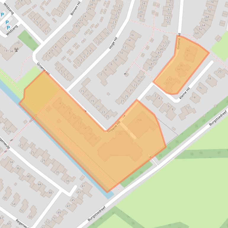 Kaart van postcodegebied 4822RS.
