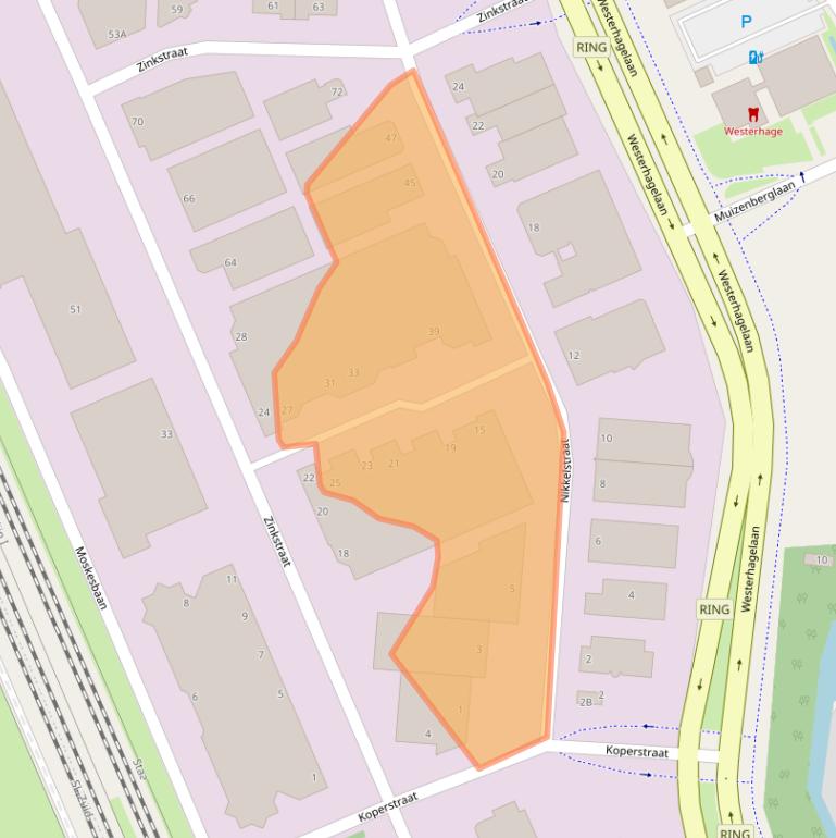 Kaart van postcodegebied 4823AE.