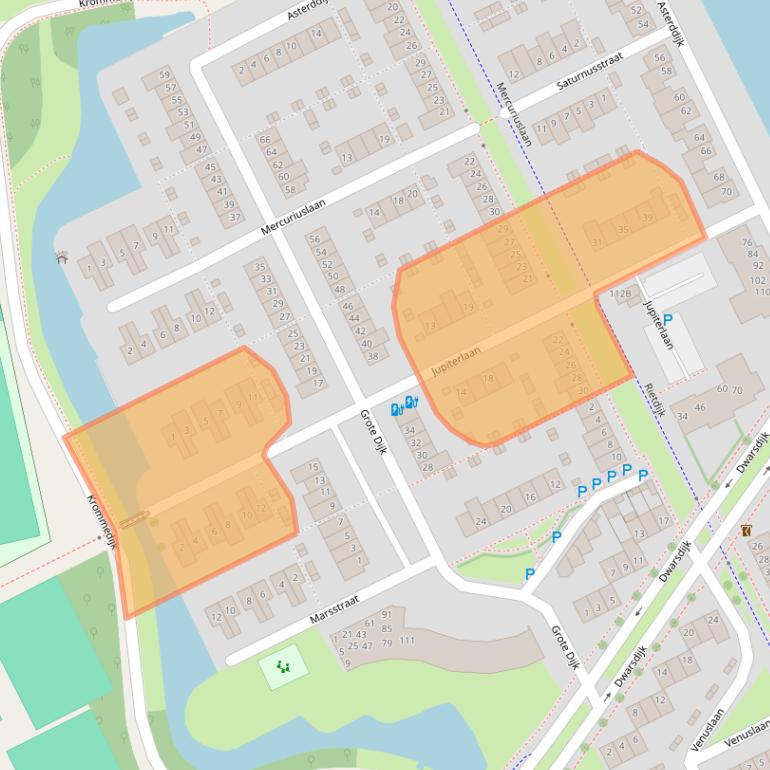 Kaart van postcodegebied 4823ED.