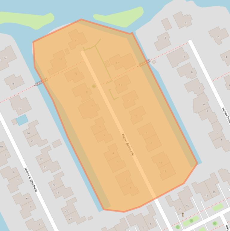 Kaart van postcodegebied 4823GJ.