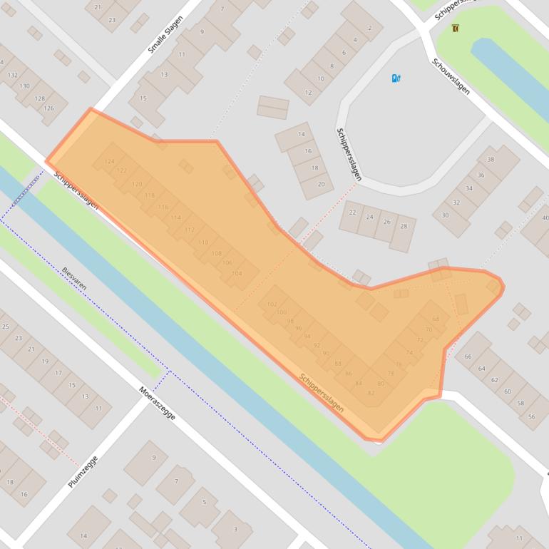 Kaart van postcodegebied 4823LC.